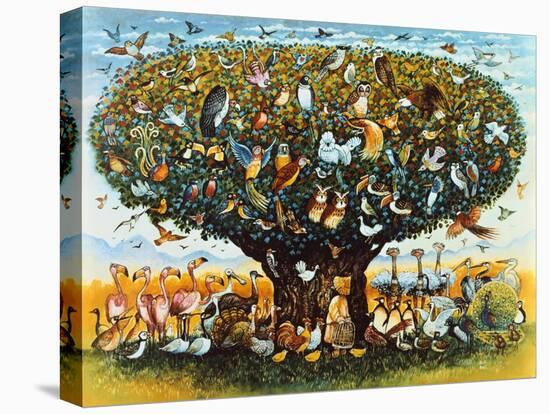 Noah and the Birds-Bill Bell-Premier Image Canvas