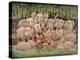 Noah - Elephants-Rhinos-Hippos-Bill Bell-Premier Image Canvas