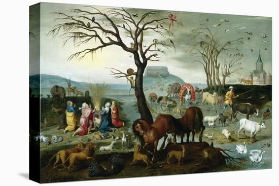 Noah's Ark-The Animals Leave the Ark-Jacob Bouttats-Premier Image Canvas