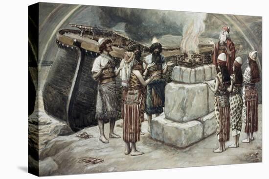 Noah's Sacrifice-James Jacques Joseph Tissot-Premier Image Canvas