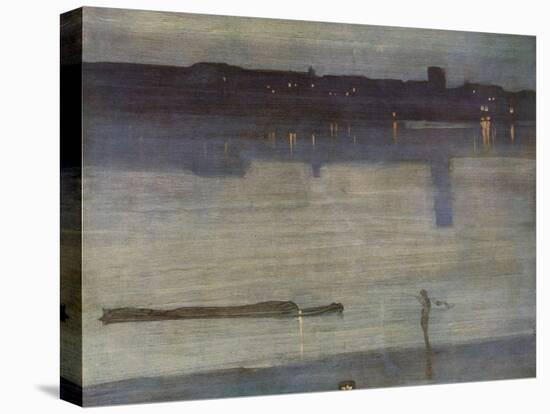 Nocturne in Blue and Green-James Abbott McNeill Whistler-Premier Image Canvas