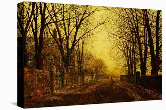 Nocturne in Gold, c.1872-John Atkinson Grimshaw-Premier Image Canvas