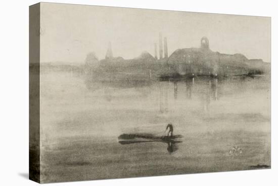 Nocturne-James Abbott McNeill Whistler-Stretched Canvas
