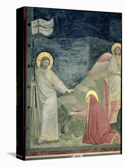 Noli Me Tangere, Detail of Christ and Mary Magdalene, c.1305-Giotto di Bondone-Premier Image Canvas