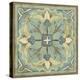 Non-Embellished Ornamental Tile IV-null-Stretched Canvas