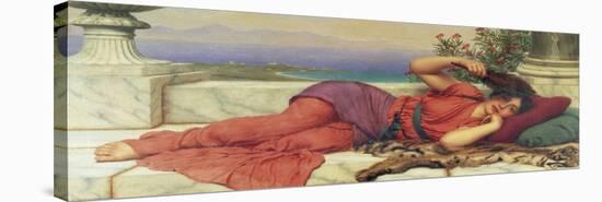 Noonday Rest-John William Godward-Premier Image Canvas