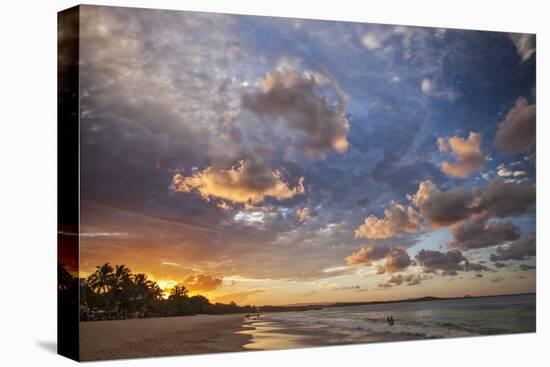Noosa Beach and the Tasman Sea at Sunset, Noosa Heads, Queensland, Australia.-Cahir Davitt-Premier Image Canvas