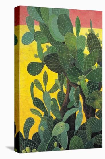 Nopal Cactus in Teotihuacan, 2001-Pedro Diego Alvarado-Premier Image Canvas