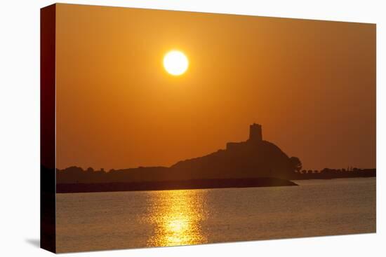 Nora Sunrise over Harbour, Near Pula, Cagliari Province, Sardinia, Italy, Mediterranean, Europe-John Miller-Premier Image Canvas