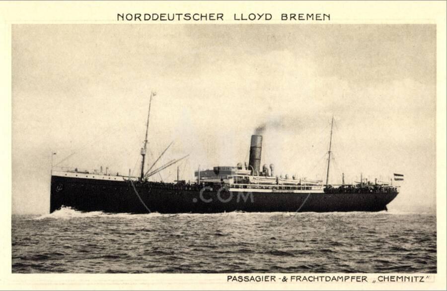 Norddeutscher Lloyd Bremen Dampfer Chemnitz Giclee Print Art Com