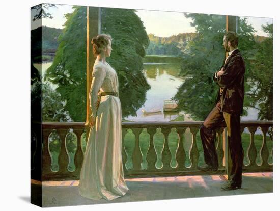 Nordic Summer Evening, 1899-1900-Sven Richard Bergh-Premier Image Canvas