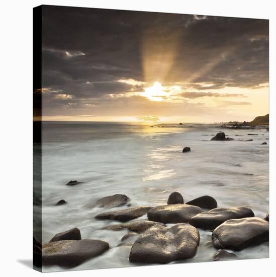 Nordic Sunset-Assaf Frank-Stretched Canvas