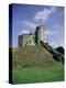 Norman Keep, Cardiff Castle, Cardiff, Glamorgan, Wales, United Kingdom-David Hunter-Premier Image Canvas
