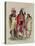 North American Indians, circa 1832-George Catlin-Premier Image Canvas