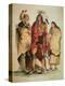 North American Indians-George Catlin-Premier Image Canvas