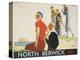 North Berwick Poster-Andrew Johnson-Premier Image Canvas