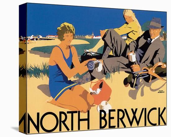 North Berwick-Frank Newbould-Stretched Canvas