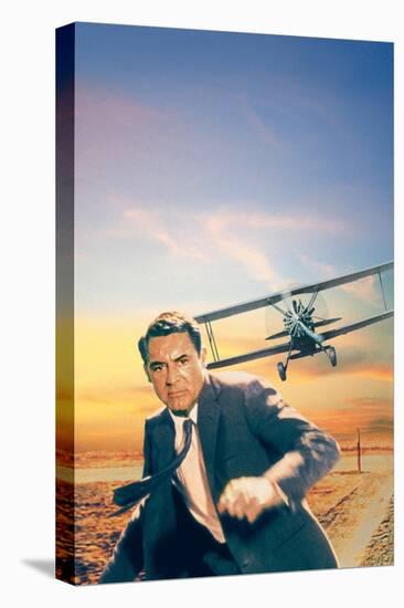 North by Northwest, Cary Grant, 1959-null-Stretched Canvas