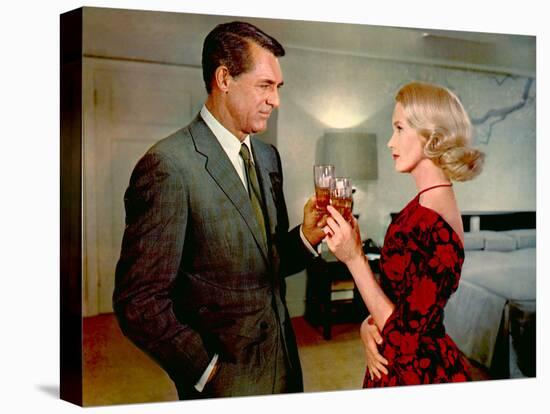 North By Northwest, Cary Grant, Eva Marie Saint, 1959-null-Stretched Canvas