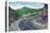 North Carolina - Blue Ridge Parkway, View of the Parkway Near Mount Mitchell-Lantern Press-Stretched Canvas