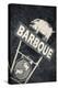 North Carolina, Bryson City, Sign for Barbeque, Bbq, Restaurant-Walter Bibikow-Premier Image Canvas