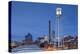 North Carolina, Durham, American Tobacco and City Center Complex, Dusk-Walter Bibikow-Premier Image Canvas