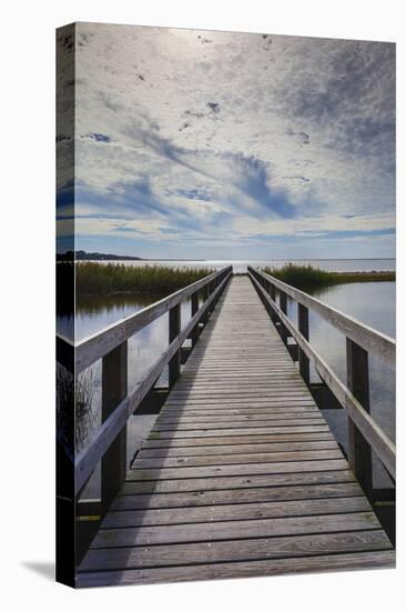 North Carolina, Outer Banks National Seashore, Corolla,Boardwalk-Walter Bibikow-Premier Image Canvas