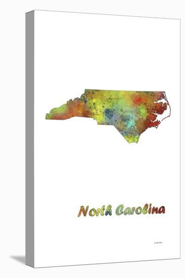 North Carolina State Map 1-Marlene Watson-Premier Image Canvas