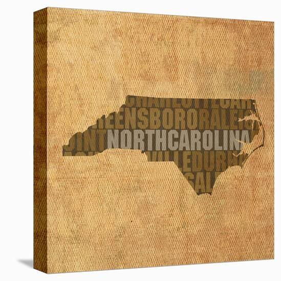 North Carolina State Words-David Bowman-Premier Image Canvas