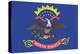 North Dakota State Flag-Lantern Press-Stretched Canvas