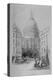 North-East View of St Paul's Cathedral, City of London, 1854-M & N Hanhart-Premier Image Canvas