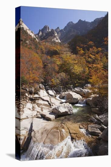 North Korea, Kumgang. Kumgang Mountains in Autumn.-Katie Garrod-Premier Image Canvas