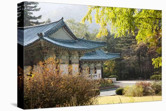 North Korea, Myohyang. Pohyon Temple, Located on the Slopes of the Myohyang Mountains-Katie Garrod-Premier Image Canvas