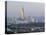 North Korea, Pyongyang, Elevated City Skyline View Towards the Ryugyong Hotel-Gavin Hellier-Premier Image Canvas