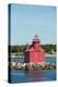 North Pierhead Lighthouse, Sturgeon Bay, Door County, Wisconsin, USA-Cindy Miller Hopkins-Premier Image Canvas