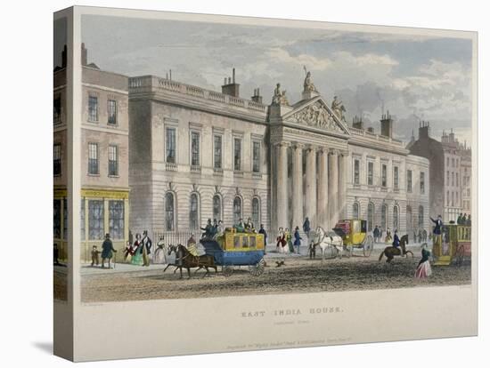 North View of East India House, Leadenhall Street, City of London, 1850-William Wallace-Premier Image Canvas