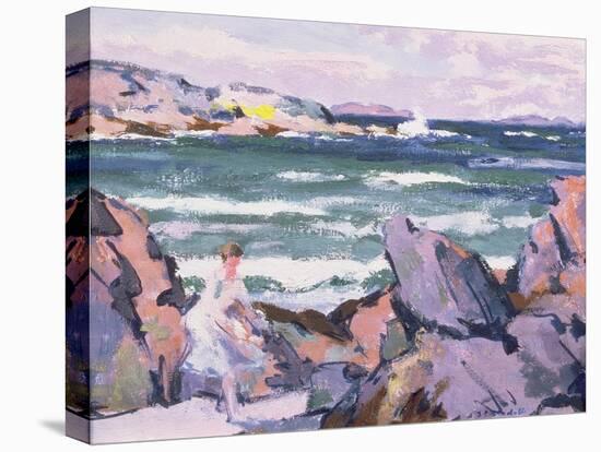 North Wind, Iona (The Bather)-Francis Campbell Boileau Cadell-Premier Image Canvas