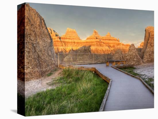 Northeast Entrance, Badlands National Park, South Dakota, USA-Jamie & Judy Wild-Premier Image Canvas