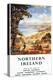 Northern Ireland - Pastoral Scene Man and Dog British Railways Poster-Lantern Press-Stretched Canvas