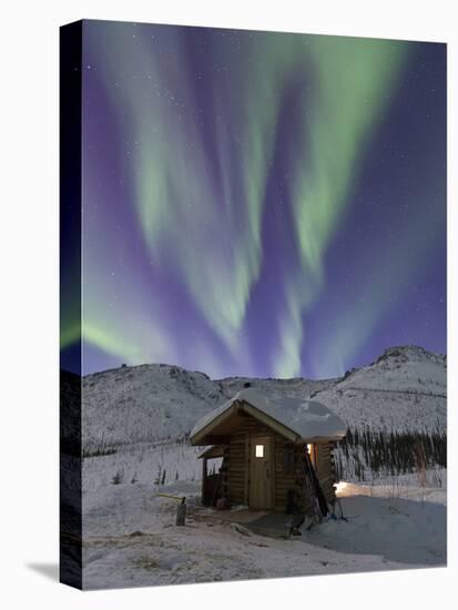 Northern Lights, White Mountain National Recreation Area, Alaska, USA-Hugh Rose-Premier Image Canvas