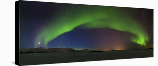 Northern Lights-Roy Samuelsen-Stretched Canvas