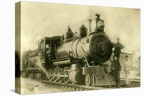 Northern Pacific Railway Locomotive No. 2, Ellensburg, Wa, 1904-null-Premier Image Canvas