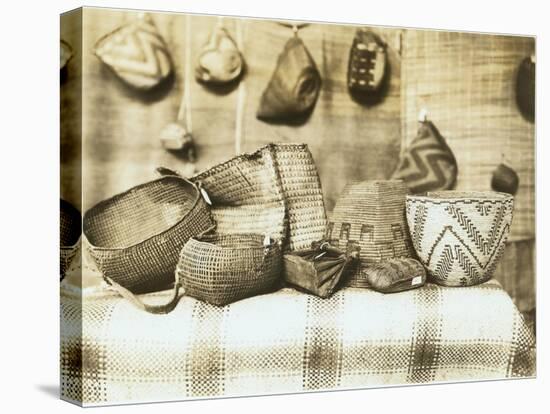 Northwest Native American Baskets-Asahel Curtis-Premier Image Canvas