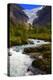 Norway. Briksdal Glacier and River-Kymri Wilt-Premier Image Canvas