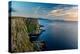 Norway, Finnmark, Loppa. Bird nesting cliffs overlooking the Norwegian Sea.-Fredrik Norrsell-Premier Image Canvas