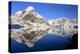 Norway, Lofoten, Moskenesoya, Kirkefjord, Pure Mountains-Bernd Rommelt-Premier Image Canvas