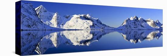 Norway, Lofoten, Moskenesoya Pure Mountains-Bernd Rommelt-Premier Image Canvas