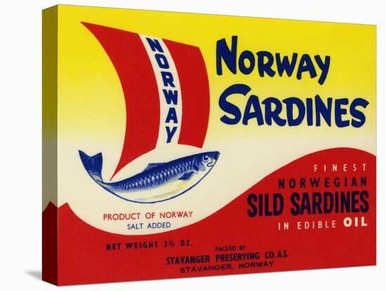 Norway Sardines-null-Stretched Canvas