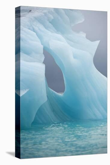 Norway, Spitsbergen. Iceberg Floating Along Northwest Coast-Steve Kazlowski-Premier Image Canvas