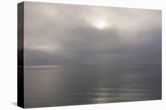 Norway. Svalbard. Nordaustlandet Island. Calm Water and Cloudy Skies-Inger Hogstrom-Premier Image Canvas